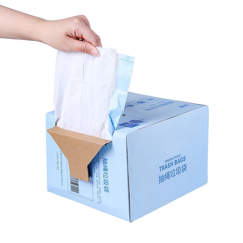 Drawstring Black Bin Bags suppliers